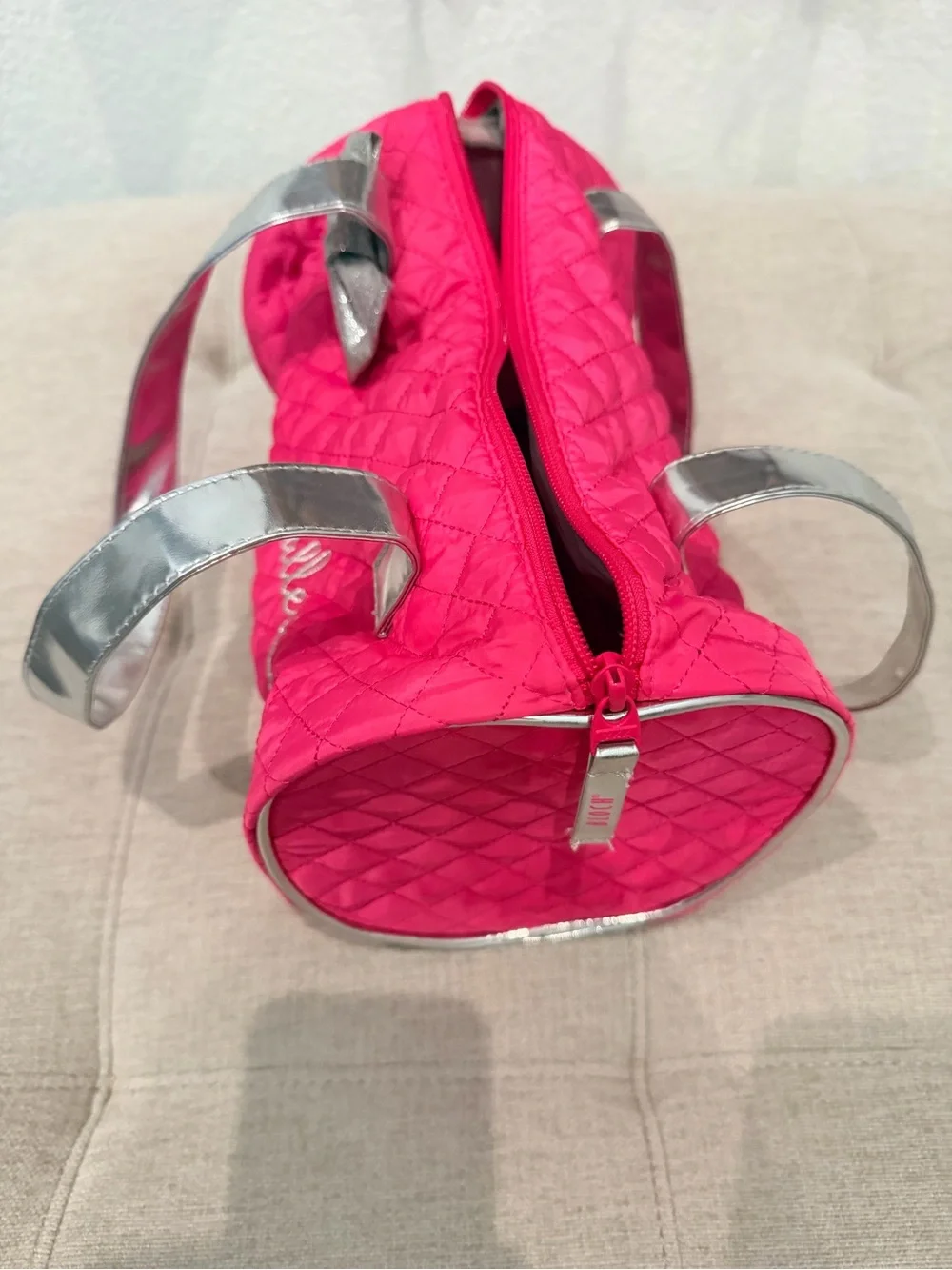 Bloch Pink Quilted 'Miss Ballerina' Dance Bag